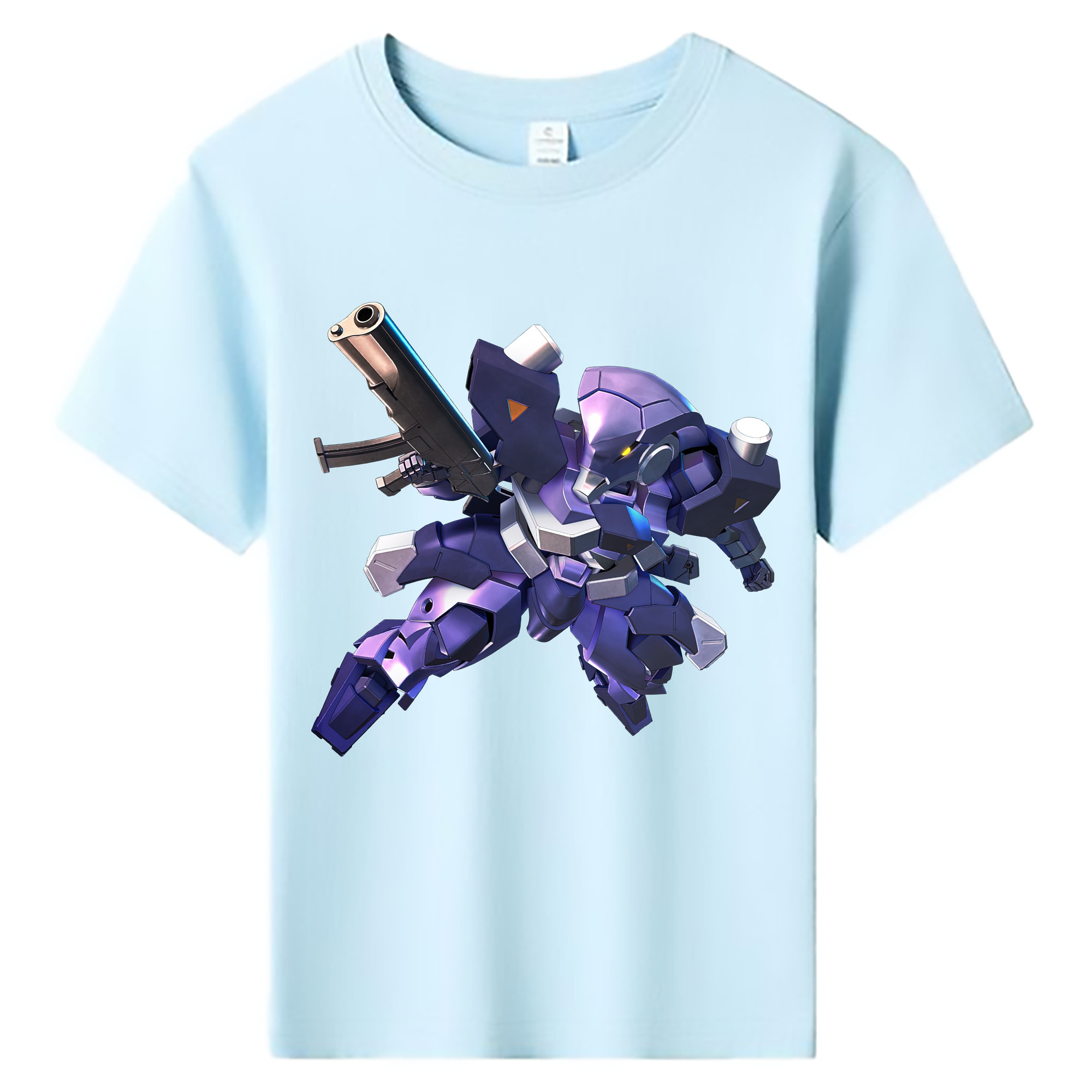 （画像用） 機動戦士ガンダム Mobile Suit Gundam 綿100％キッズTシャツ（フロントプリント）